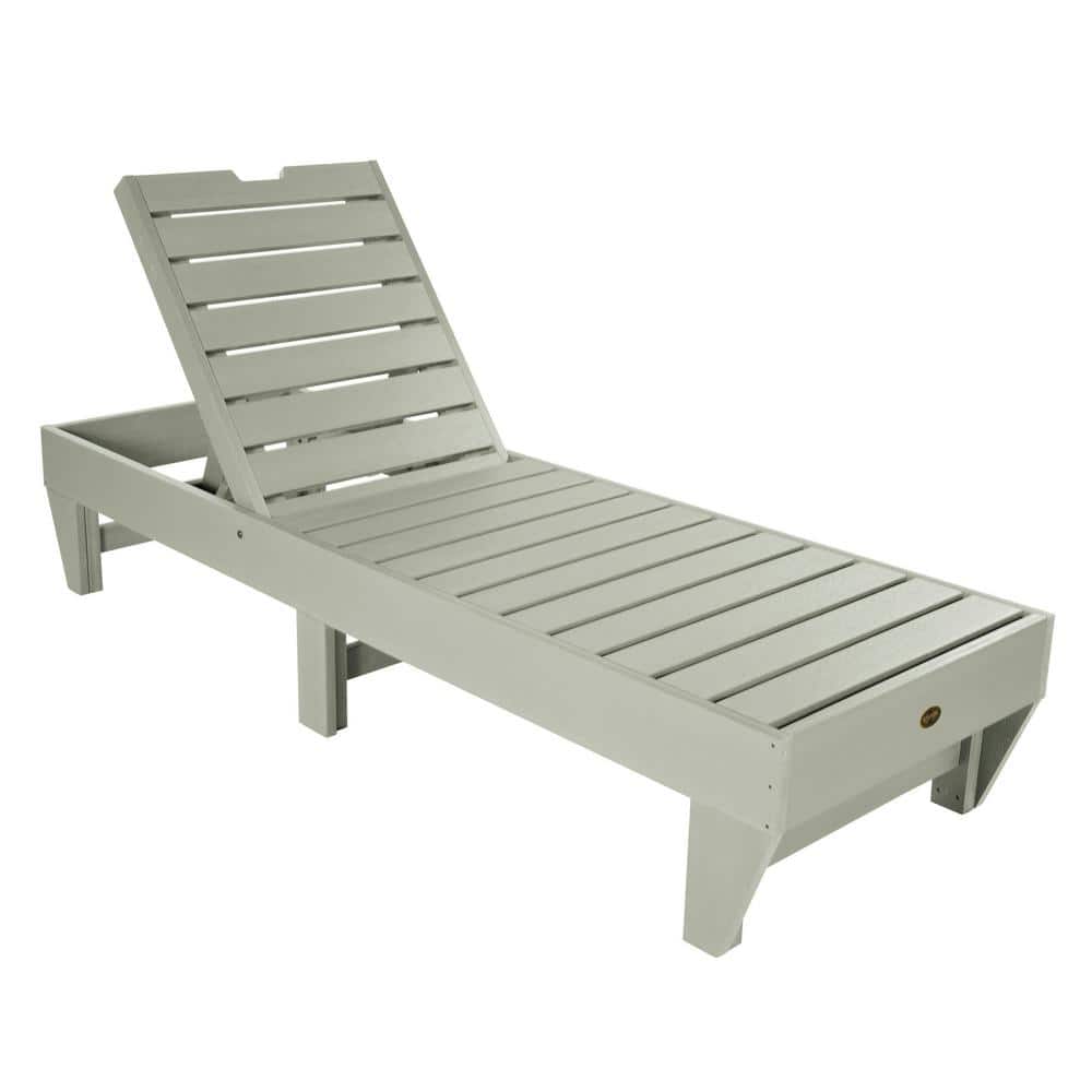 Highwood Sequoia Professional 1Piece Plastic Outdoor Chaise Lounge CM
