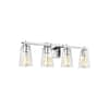 Generation Lighting store Mercer 4 - Light Vanity VS24304ORB