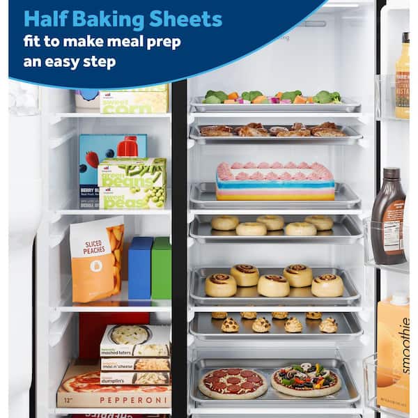 GE ENERGY STAR 36 in. 27.9 cu. ft. Side-By-Side Refrigerator in
