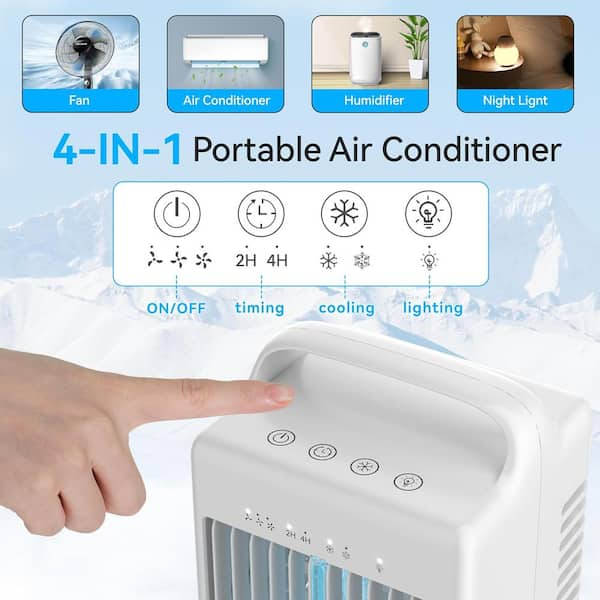 Air Cooler Fan, Portable Misting Cooler Fan, Personal Space Evaporative store Cooler,