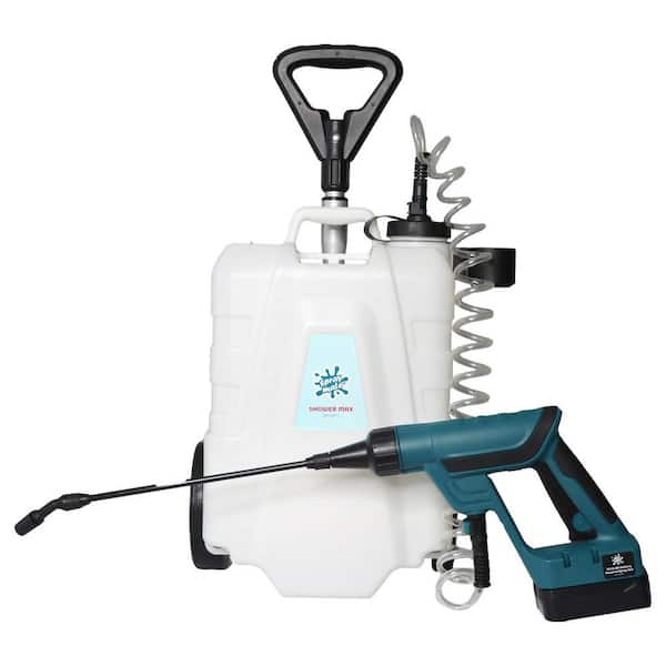 SPRAYMATE Shower Max 4 Gal. 12-Volt Battery-Powered Rolling Sprayer