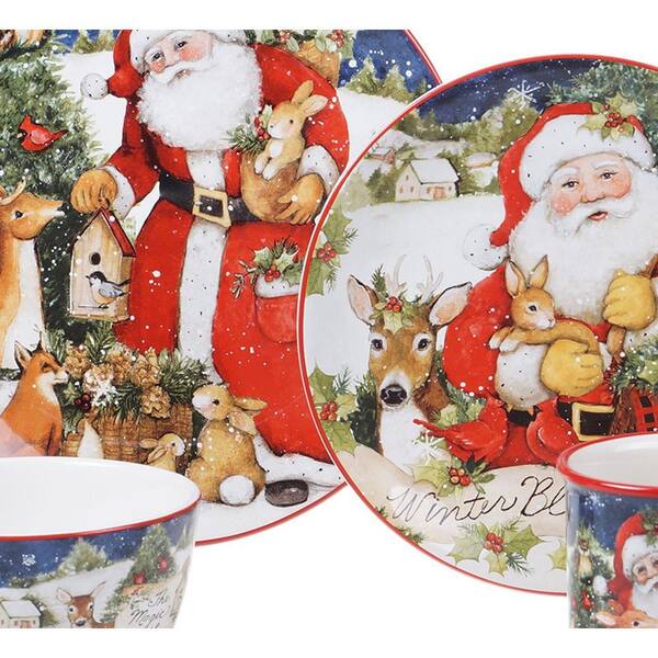 Certified International 72 oz. Magic of Christmas Santa