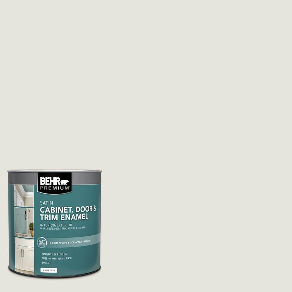 1 qt. #PPU24-13 White Pepper Satin Enamel Interior/Exterior Cabinet, Door & Trim Paint price history on PriceWatchPro