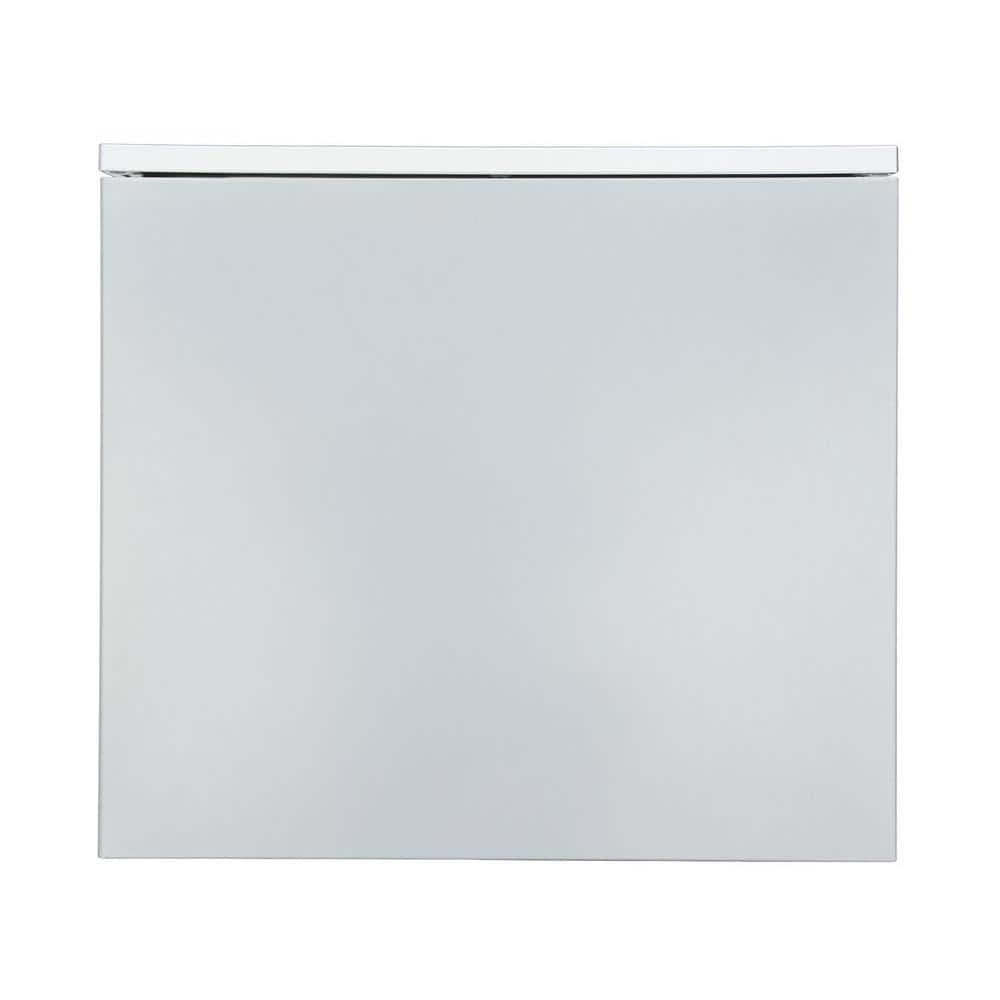 Silver Compact Countertop Dishwasher with Front Control Panel