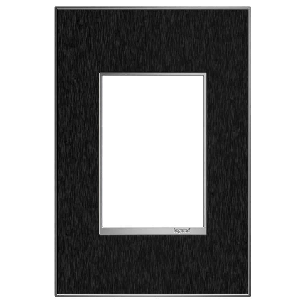adorne 1 Gang Plus Decorator/Rocker Wall Plate, Black Stainless (1-Pack) price history on PriceWatchPro