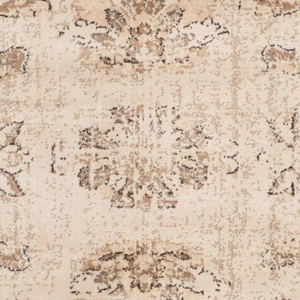 Vintage Stone Reversible Wool and Viscose Rug, 48" x 31"