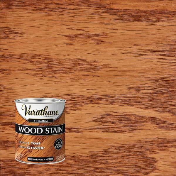 Varathane 1 qt. Traditional Cherry Premium Fast Dry Interior Wood Stain (2-Pack)