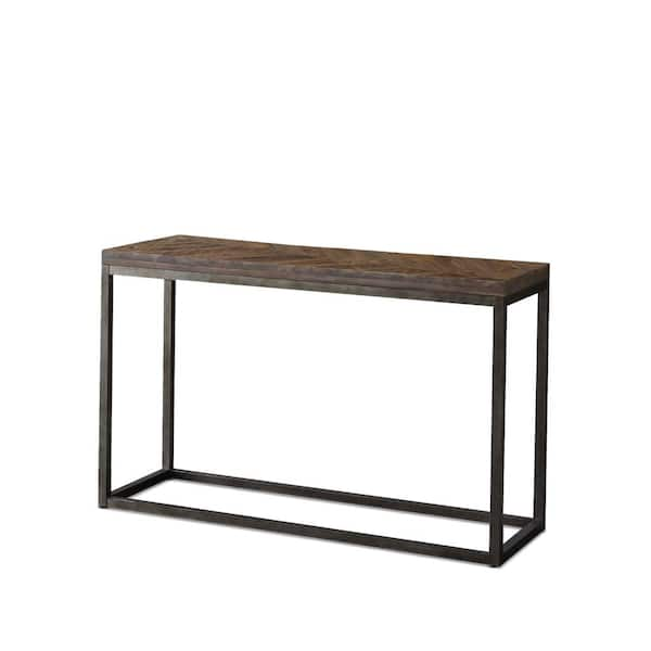 Honey Acacia Rustic Console Table