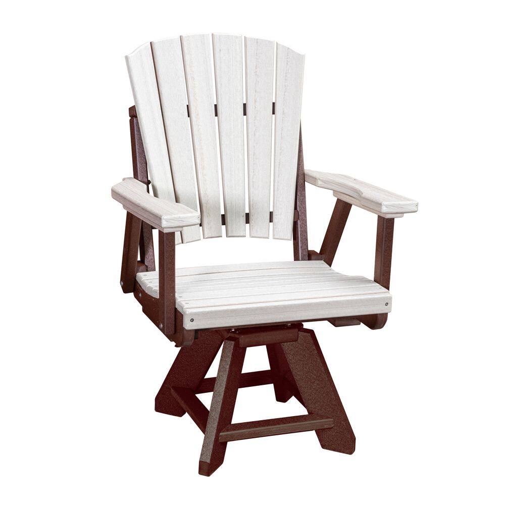 Adirondack Series Tudor Brown Swivel Dining Height Chair Set of 1 price history on PriceWatchPro