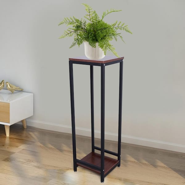 YIYIBYUS 39.37 in. Tall Indoor/Outdoor Gold Metal Vases Stand Plant Stand  (1-Tiered) OT-ZJGJ-5159 - The Home Depot