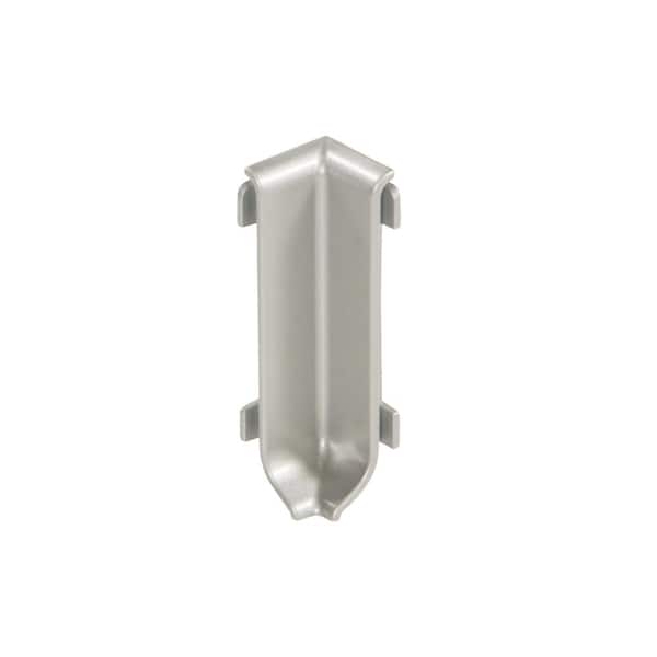 Schluter Designbase-SL Satin Anodized Aluminum 3-1/8 in. x 1 in. Metal 90-Degree Inside Corner