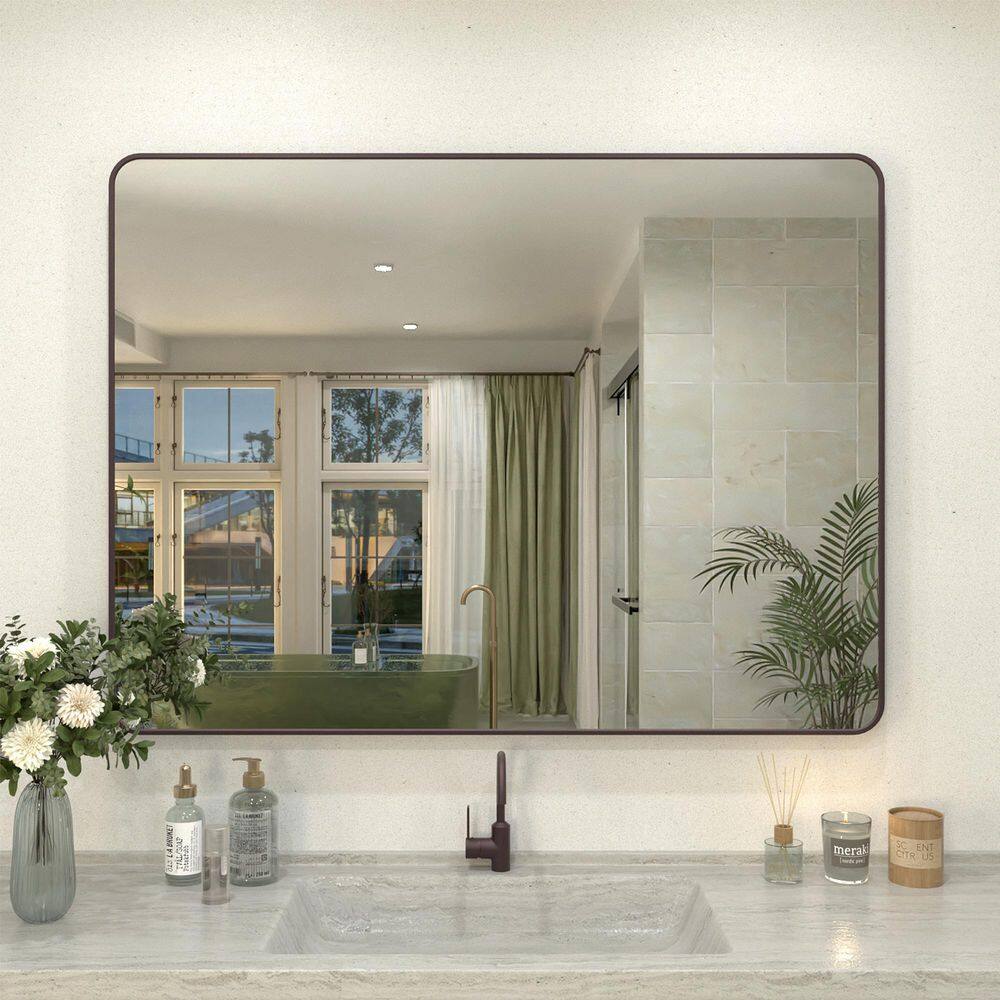 Hermitage Bath Cosy 48 in. W x 36 in. H Rectangular Framed Wall ...