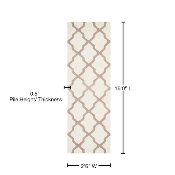 Safavieh PAD110-216 Padding Runner Rug, Creme - 2 x 16 ft., 1 - Kroger