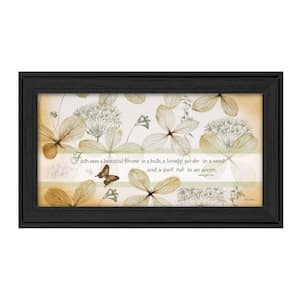 Natural In Faith Sees in By Robin-Lee Vieira Wood Framed Wall Art Print 12 in. x 21 in.