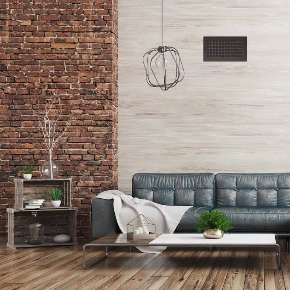 Oil Rubbed Bronze 10" x 4" Aluminum Floor and Wall Grille