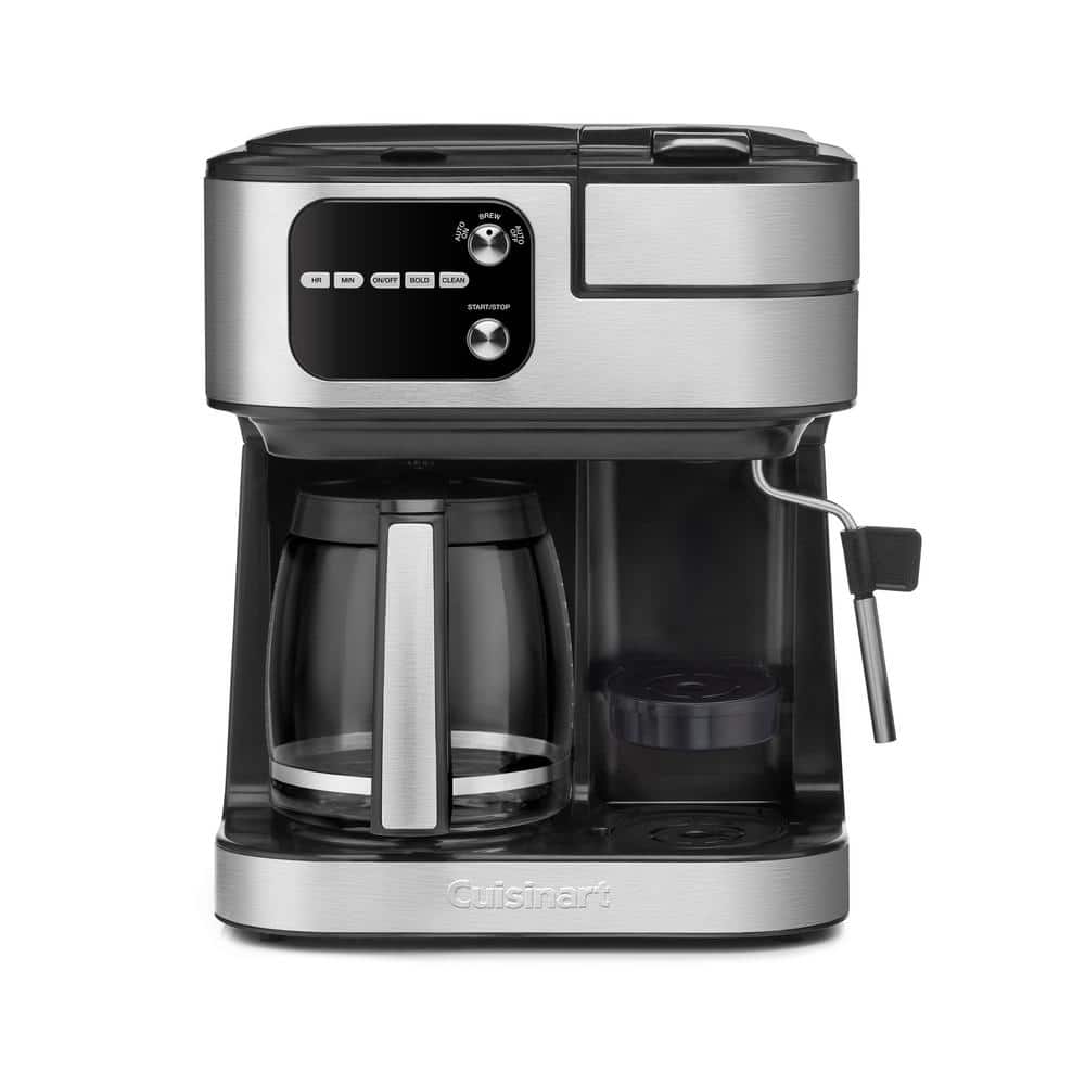 Cuisinart Coffee Center 12-Cup Black Stainless Steel Coffee Maker and Single  Serve Brewer SS-15BKSP1 - The Home Depot