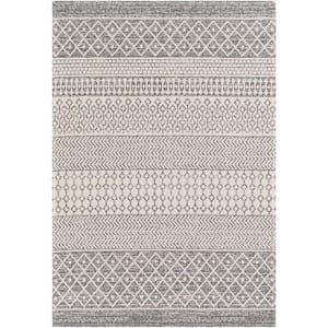 Shiloh Gray 5 ft. 3 in. x 7 ft. 3 in. Moroccan Area Rug