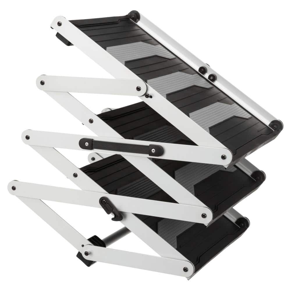 Heavy Duty Foldable Aluminum 3-Step Pet Stairs