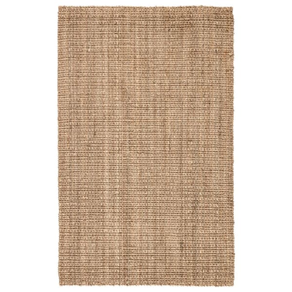 Natural Silver Mink 2 ft. x 3 ft. Solids Area Rug