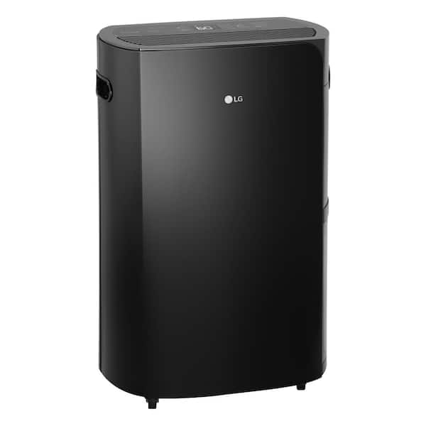 LG - PuriCare 50-Pint Dehumidifier with Clear Bucket with Handle