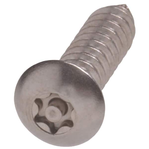 #10 1/2 in. Star Button-Head Sheet Metal Screws (10-Pack)