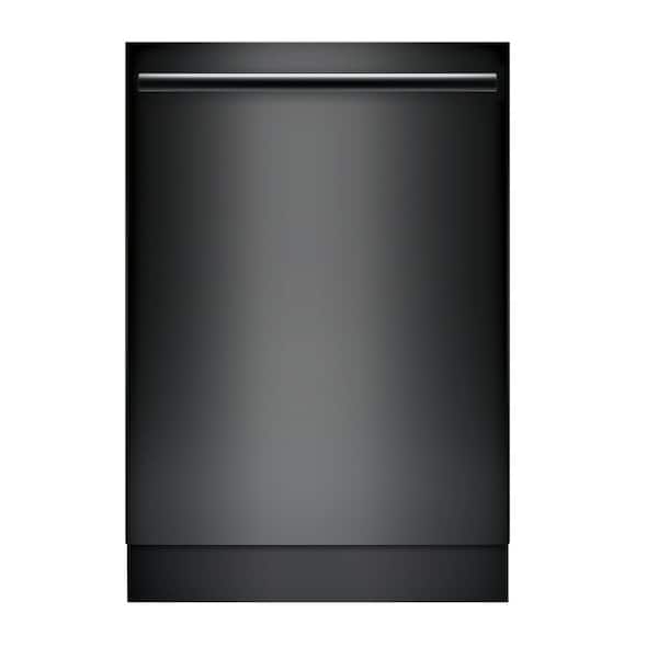 Bosch 800 Series 24 in. Black Top Control Tall Tub Bar Handle Dishwasher with Stainless Steel Tub, CrystalDry, 42dBA