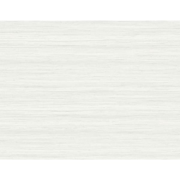 A-Street Prints Shantung White Silk Vinyl Non-Pasted Textured Repositionable Wallpaper