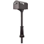 Centennial Rubbed Bronze, Extra Large, Steel Mailbox and Decorative Post Combo Kit