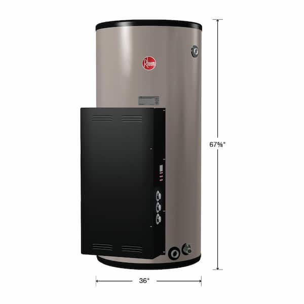 Rheem Commercial Heavy-Duty 120 Gal. 480-Volt 36 kW 3 Phase Electric  Immersion Thermostat Tank Water Heater E120-36-G 480 Volt 3 Phase - The  Home Depot