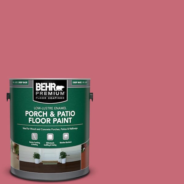 BEHR PREMIUM 1 gal. #P140-5 Lovebirds Low-Lustre Enamel Interior/Exterior Porch and Patio Floor Paint