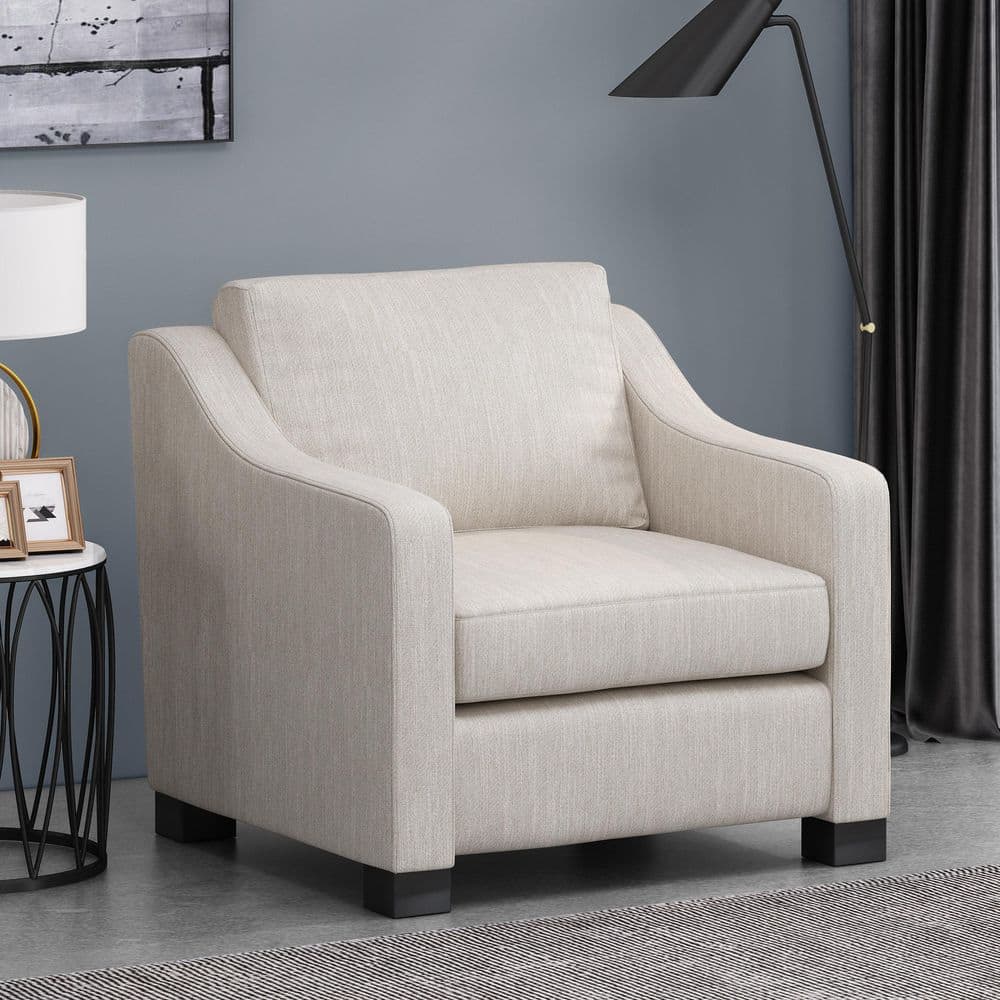 Noble House Damier Fabric and Wood Cl...