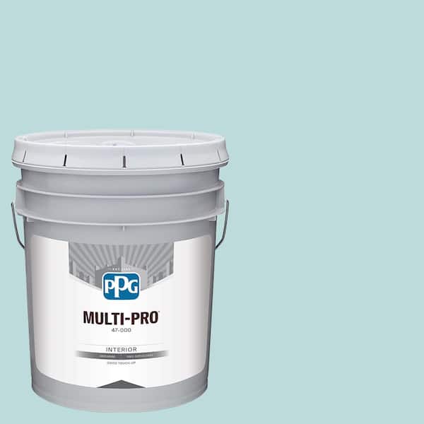 MULTI-PRO 5 gal. PPG1147-3 Misty Aqua Eggshell Interior Paint