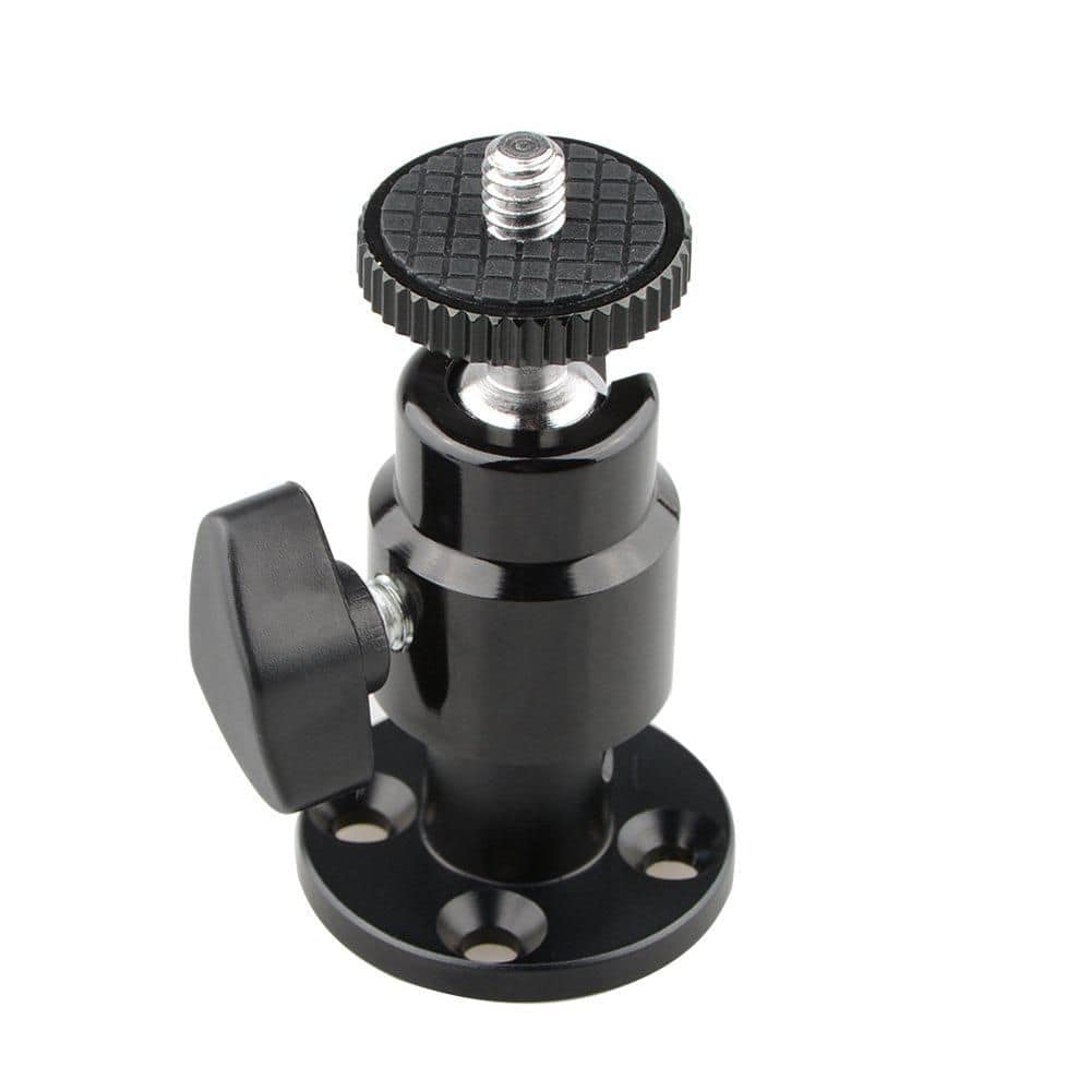 Photography Photo Studio Video Wall Ceiling Mount Mini Ball Head with 1/4-20 Thread Black (1 Pack) price history on PriceWatchPro