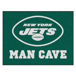 New York Jets Green Man Cave 3 ft. x 4 ft. Area Rug
