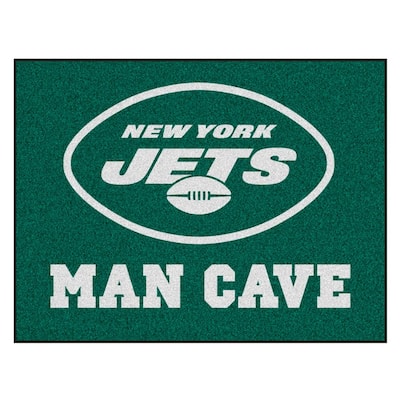 FANMATS New York Jets 3 ft. x 6 ft. Football Field Rug Runner Rug 7362 -  The Home Depot