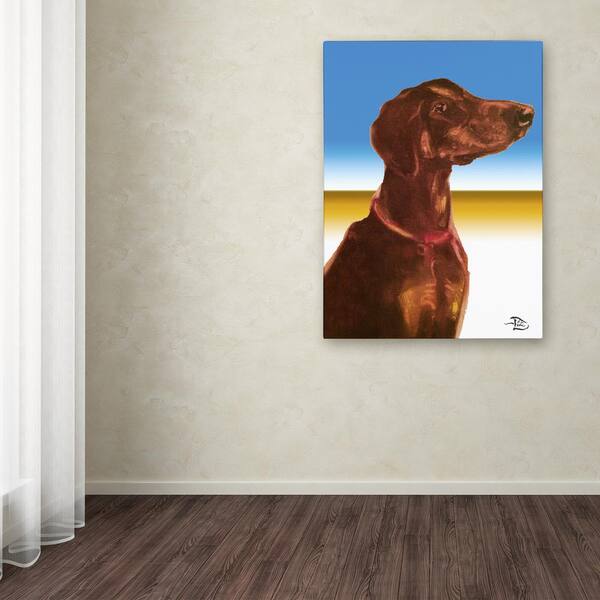 Trademark Fine Art 32 in. x 24 in. "Doberdauch" by Lowell S.V. Devin Printed Canvas Wall Art
