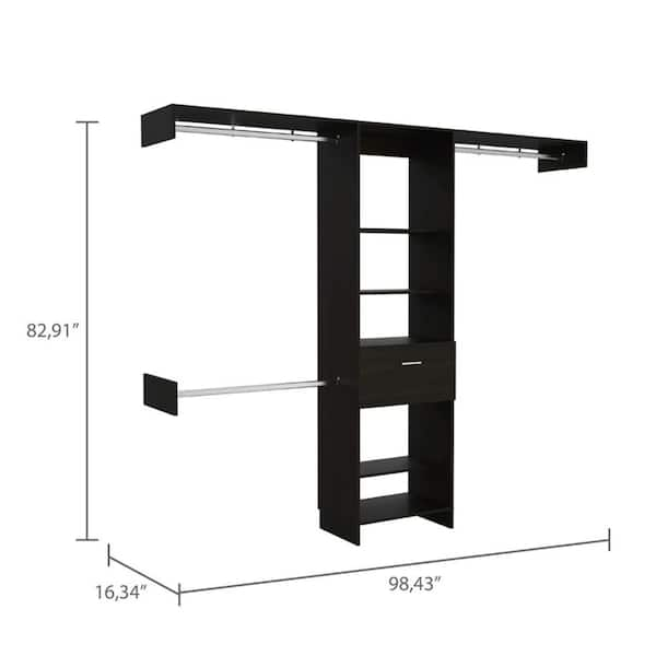 OXO 4 in. x 1 in. x 11 in. Closet Drawer Organizer 13227200 - The Home Depot