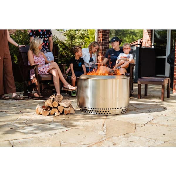 Solo Stove Canyon 30 in Stainless Steel Wood Burning Outdoor