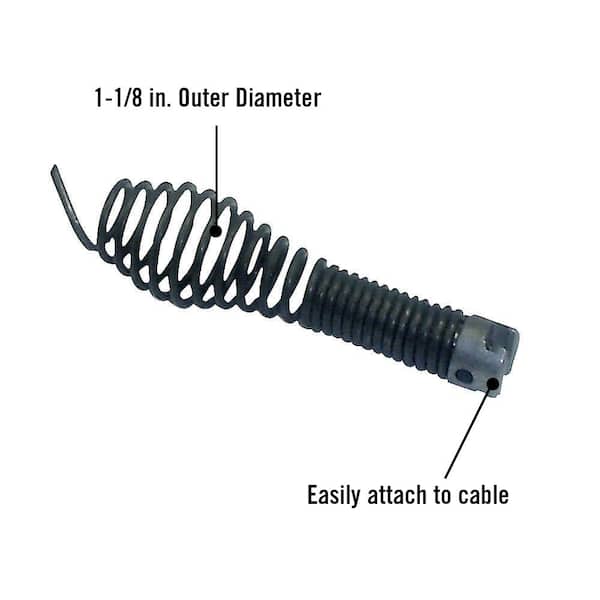 Drain Cleaning Machine Cables; Cable Type: Drop Head Auger; Cable Length:  25 in