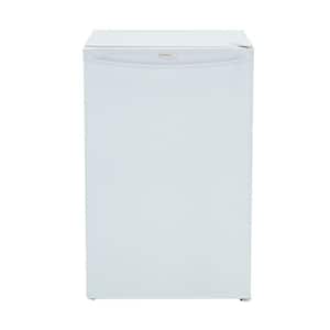 20.7 in. 4.4 cu.ft. Mini Refrigerator in White without Freezer