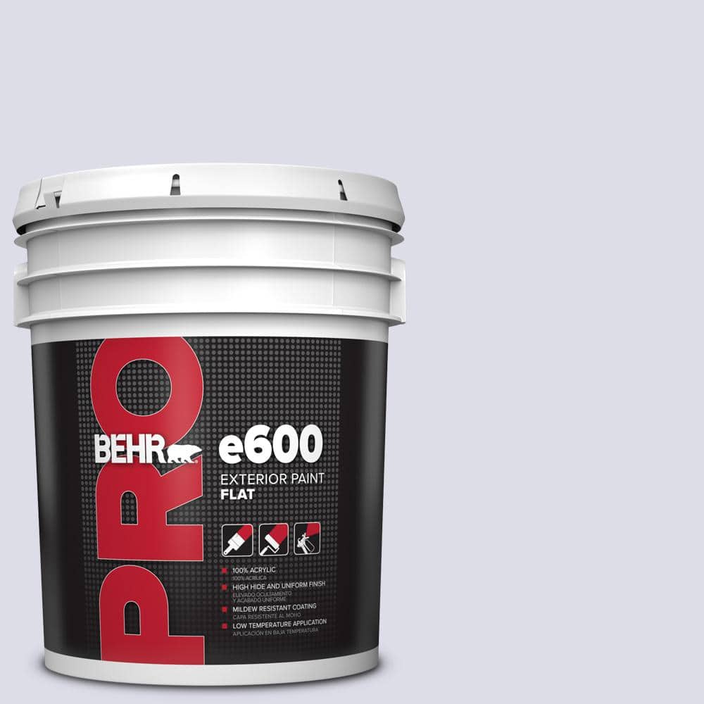 5 gal. #640C-1 Hosta Flower Flat Exterior Paint price history on PriceWatchPro