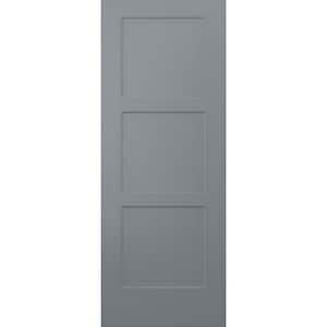 30 in. x 80 in. Birkdale Stone Stain Smooth Hollow Core Molded Composite Interior Door Slab