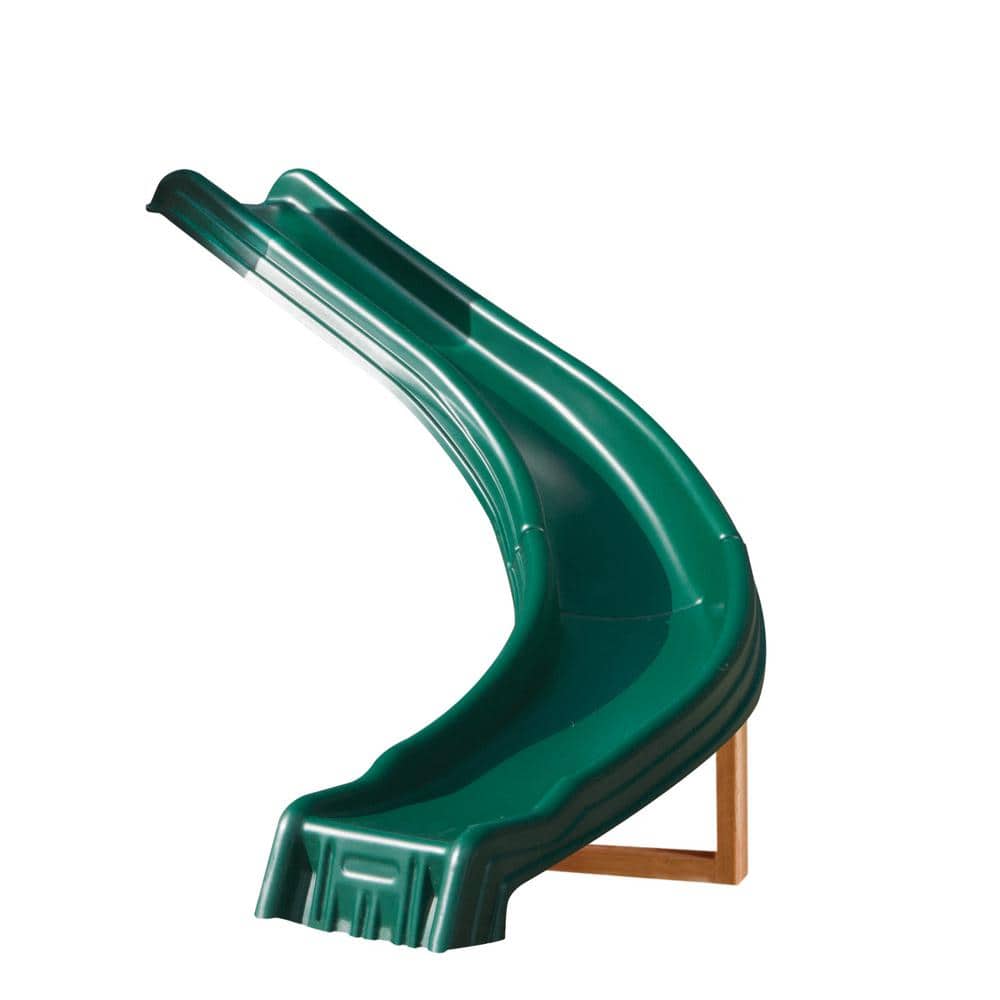 Swing-N-Slide Playsets Green Side Winder Slide NE 4678-1HD - The Home Depot