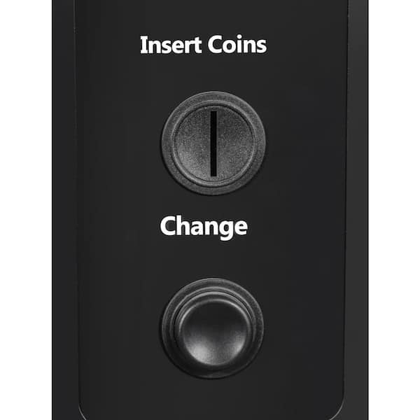 41 in. Refrigerated Vending Machine, 60 Slots With CC reader, Coin and Bill Acceptor in Black, 75 cu. ft.