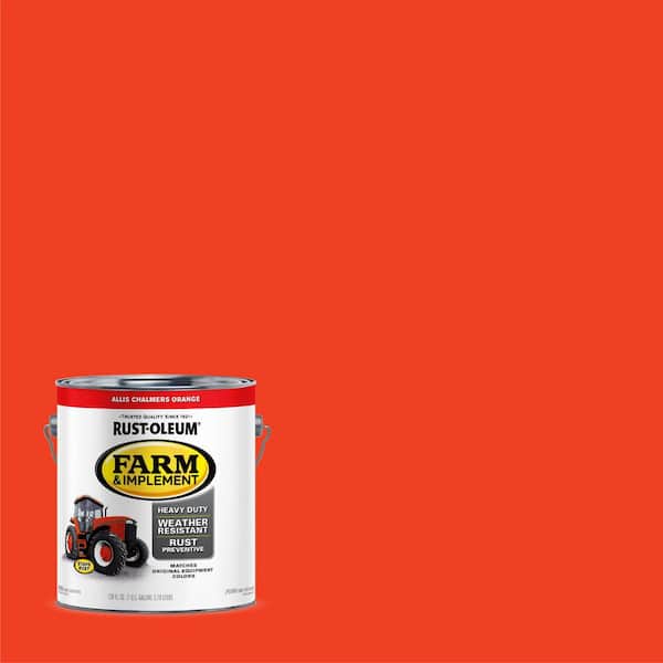 1 gal. Farm Equipment Allis Chalmers Orange Gloss Enamel Paint