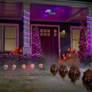 100-Count Purple to Orange Color Changing LED Halloween Lights