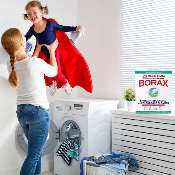 65 oz. Borax Laundry Booster, Fabric Softener & Multi-Purpose Household Cleaner (65 loads)(2 Pack)