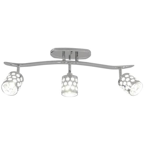 Filament Design Celestial 3-Light Chrome Track Lighting Kit with Directional Heads
