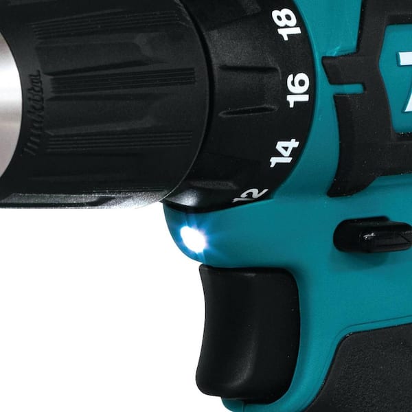 Makita - 12-Volt MAX CXT Lithium-Ion Cordless 3/8 in. Drill and Impact Driver Combo Kit with (2) 1.5Ah Batteries Charger and Bag
