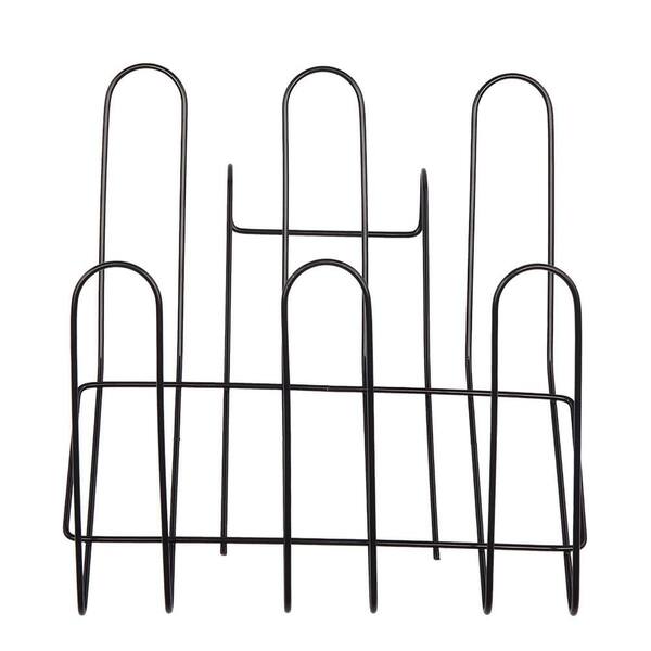 1 Set Black Dish Rack For Bowls, Dishes, Chopsticks With Drain Tray,  Minimalist Style Kitchen Storage Assistant
